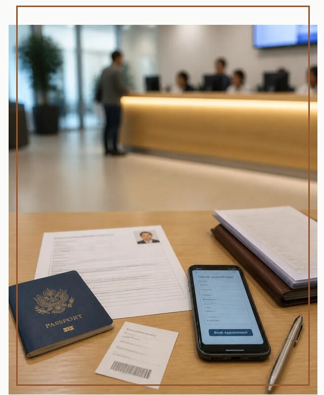 Запись в визовый центр в Верхнем Уфалее для подачи документов