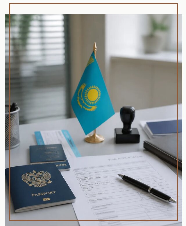 Оформление визы в Казахстан для поездки и работы в Верхнем Уфалее