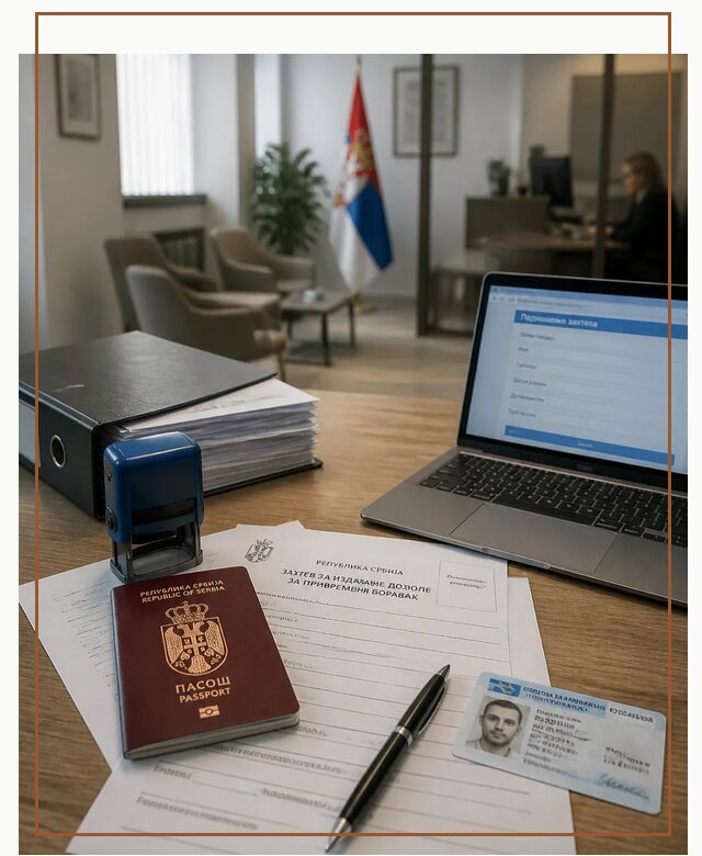 Оформление ПМЖ в Сербии для переезда в Верхнем Уфалее под ключ